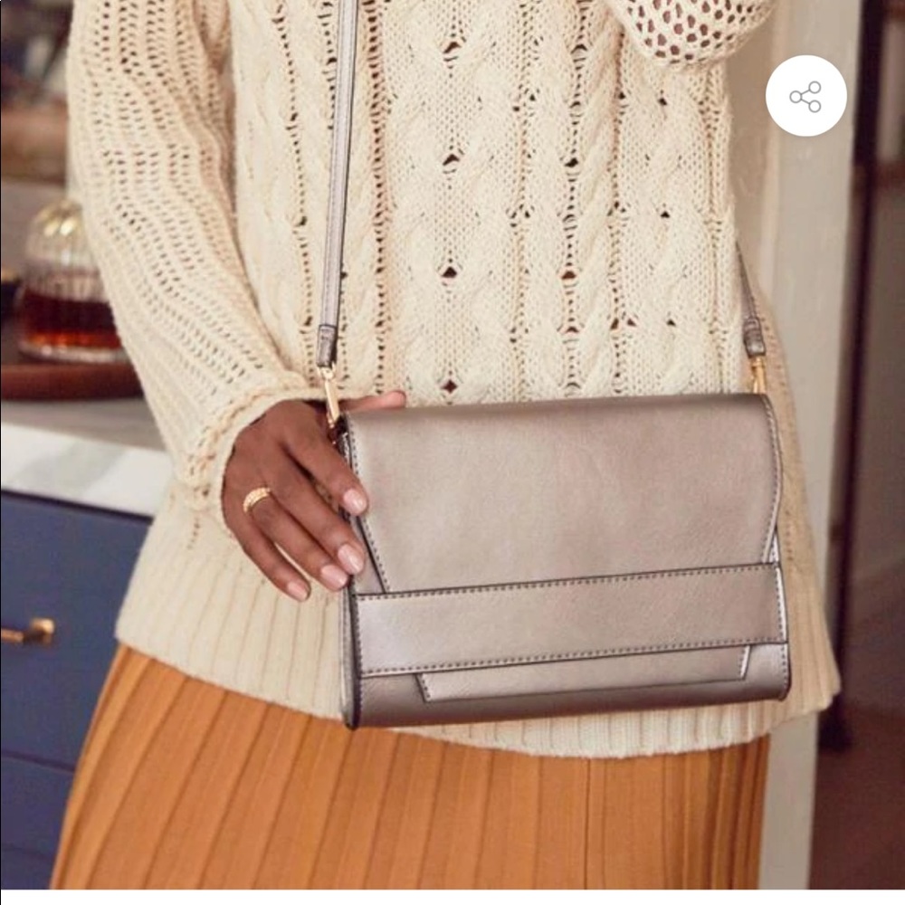 Summer & Rose Celine Crossbody - Steel - NWT